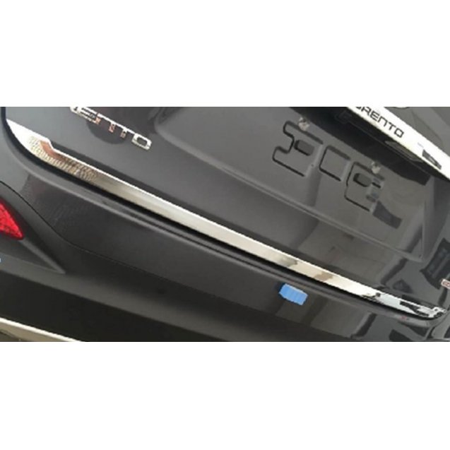 Kia Sorento UM 2015+ хром накладка на кромку задней двери ABS 