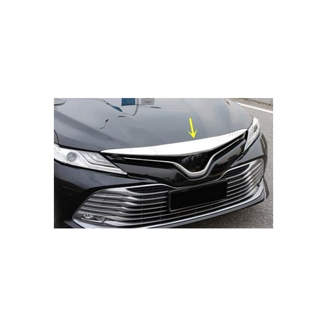 Toyota Camry XV70 2018+ хром накладка на кромку капота