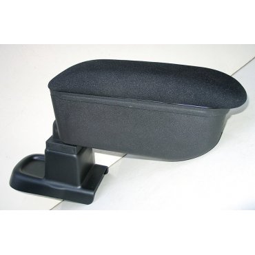 Opel Corsa D подлокотник Botec  черный текстильный