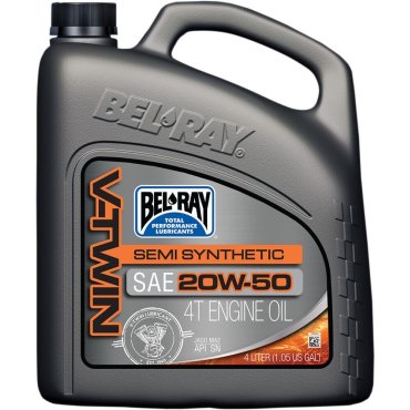 Масло моторне Bel-Ray V-Twin Semi-Syntetic Engine Oil [4л]