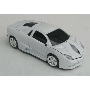 мышка компьютерная беспроводная Lamborghini белая