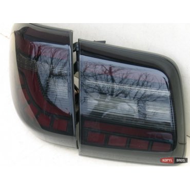 Nissan Patrol Y62 оптика задняя LED альтернативная светодиодная черная ZW