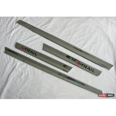 Nissan X-Trail T32 молдинги дверные хром ABS тип B1