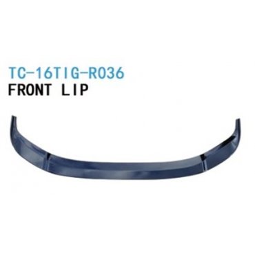 Volkswagen Tiguan L 2016+ накладка сплиттер переднего бампера