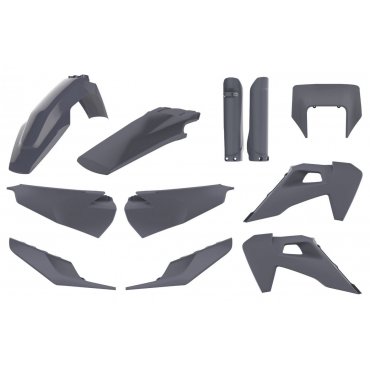 Пластик Polisport ENDURO kit - Husqvarna (20-) [Nardo Grey]