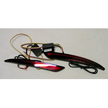 Ford Mondeo Mk5 / Fusion 2013+ LED вставки катафоты в задний бампер