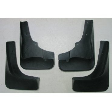 Mitsubishi Outlander XL брызговики колесных арок ASP передние и задние полиуретановые с порогами