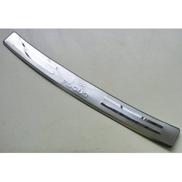 Ford Focus 2  хэтчбек накладка защитная на задний бампер