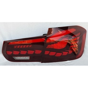 BMW 3 серии F30 2012+ оптика задняя красная LED стиль M4 Oled