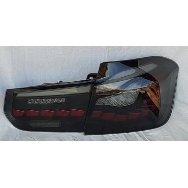 BMW 3 серии F30 2012+ оптика задняя черная LED стиль M4 Oled