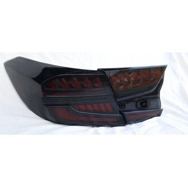 Honda Accord 10 2018+ оптика задняя LED светодиодная черная YZ