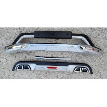 Kia Sportage KX5 Mk4 2019+ накладки передняя и задняя на бамперы Bodykit