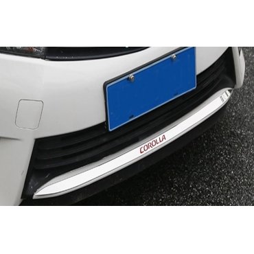 Toyota Corolla E170 / Altis  накладка хром на бампер передний SS