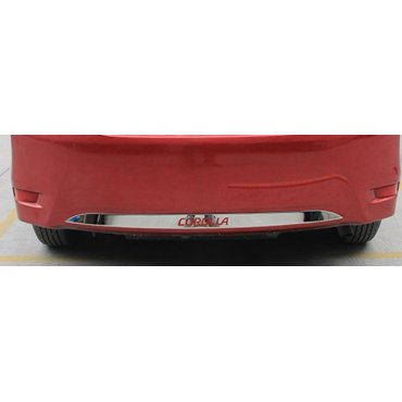 Toyota Corolla E170 / Altis накладка хром на бампер задний SS