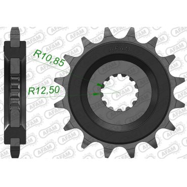 Зірка AFAM 525 Rubber Sprocket - Suzuki