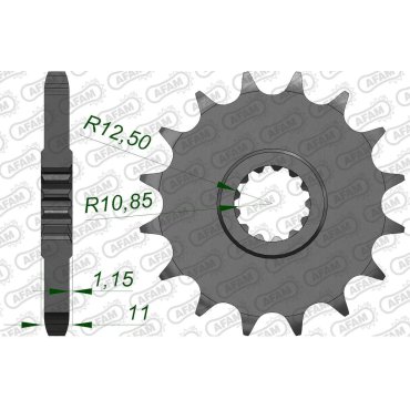 Зірка AFAM 530 Sprocket - Yamaha