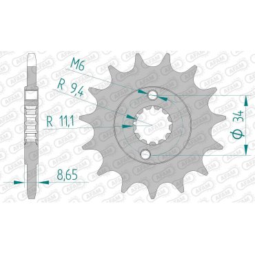 Зірка AFAM 520 Sprocket - KTM