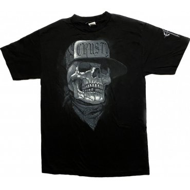 Футболка CRUSTY DEMONS Short Sleeve Tee - Mr.CRUSTY [Black]