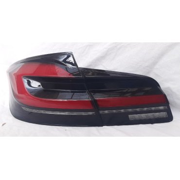 BMW 5 серии F10 2011+ оптика задняя красная FULL LED тюнинг G30 look Full Set SY