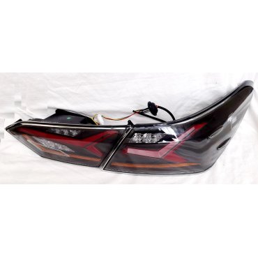 Toyota Camry XV70 2018+ оптика задняя LED тюнинг прозрачная стиль Lambo CP