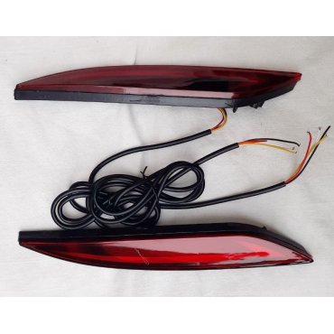 Hyundai Sonata YF 2011+ LED вставки катафоты в задний бампер 2 режима WY