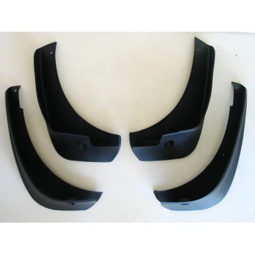 Nissan Qashqai J10 Mk1 брызговики колесных арок ASP передние и задние полиуретановые
