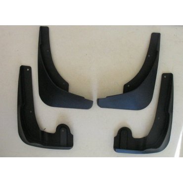 Skoda Yeti 2014+ брызговики колесных арок ASP передние и задние полиуретановые