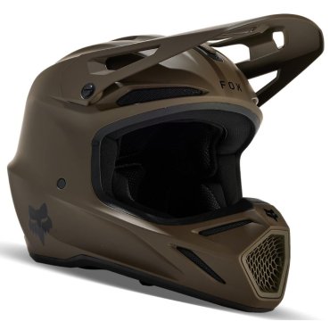 Шолом FOX V3 Helmet - SOLID [Dirt]