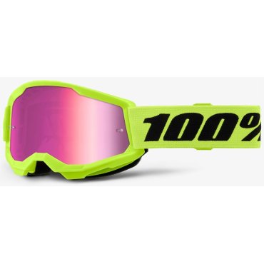 Дитячі окуляри 100% STRATA 2 Youth Goggle [Neon Yellow]