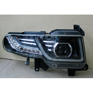 FJ Cruiser оптика передняя черная стиль Evoque restyling