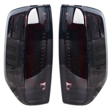 Nissan Navara D40 2005+ оптика задняя LED альтернативная тюнинг черная стиль  LG