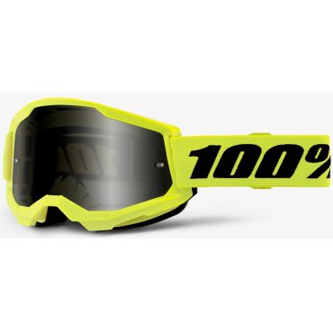Окуляри 100% STRATA 2 SAND Goggle [Neon Yellow]