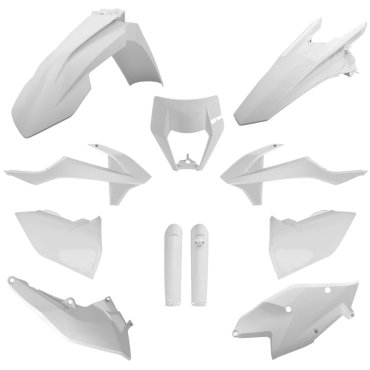 Пластик Polisport ENDURO kit - KTM (17-) [White]
