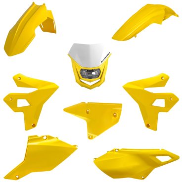 Пластик Polisport ENDURO kit - Suzuki (00-) [Yellow]