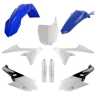Пластик Polisport MX kit - Yamaha (14-) [Blue/White]