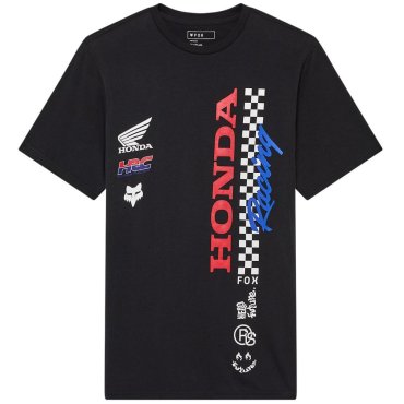Футболка FOX Short Sleeve Tee - HONDA® [Black]