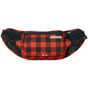 Напоясна сумка USWE WAIST 2L Hip Pack [Flannel Red]