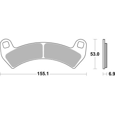 Гальмівні колодки SBS Sport Brake Pads