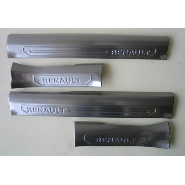 Renault Kadjar 2015+ накладки защитные  на пороги дверных проемов верхние 