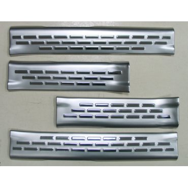 Hyundai Santa Fe 3/ IX45 накладки защитные на пороги дверных проемов верхние 