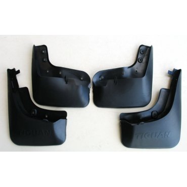 Volkswagen Tiguan брызговики колесных арок ASP передние и задние полиуретановые с лого