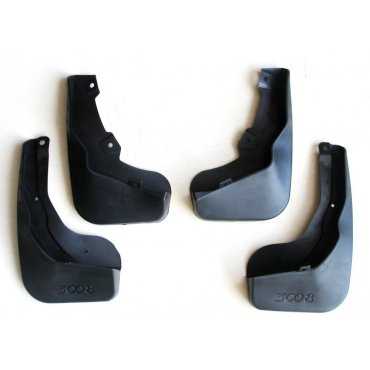Peugeot 3008 брызговики колесных арок ASP передние и задние полиуретановые с лого