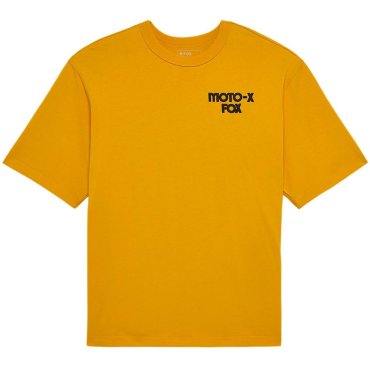 Футболка FOX OVERSIZE Short Sleeve Tee - MOTO-X [Mustard]