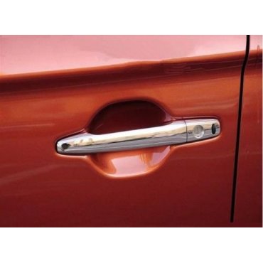 Mitsubishi Outlander 2015 накладки хром на дверные ручки