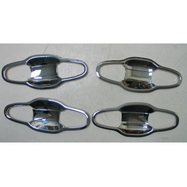 Toyota Highlander XU50 2014 накладка хром под дверные ручки V2