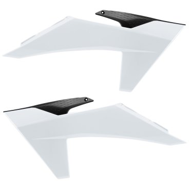 Боковини Polisport Radiator Scoops - KTM (23-) [White/Black]