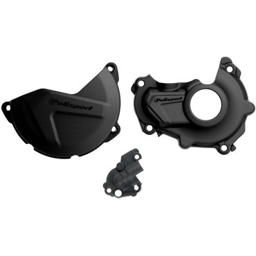 Комплект Polisport Clutch & Ignition Cover - Yamaha [Black]