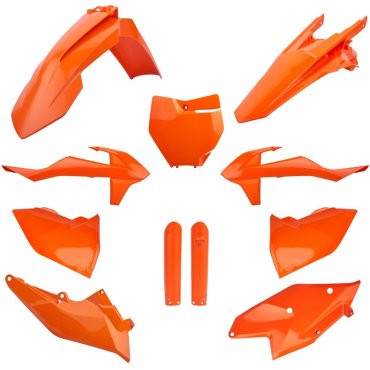 Пластик Polisport MX kit - KTM (16-) [Flo Orange]