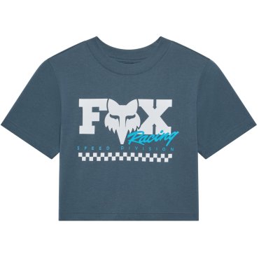 Футболка FOX Woman Short Sleeve Tee - CHECKER [Deep Cobalt]