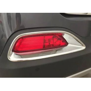 Kia Sorento UM 2015+ хром накладки на противотуманные фонари